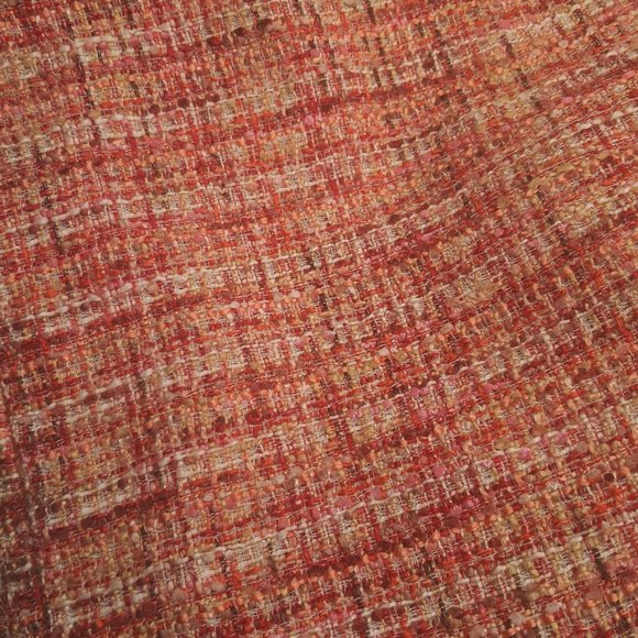 Tweed Orange Mini Skirt 🧡 - Picture 3 of 5